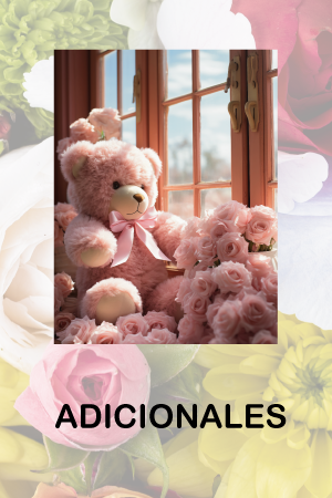 adicionales con flores